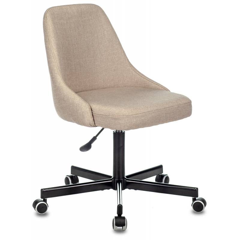 Кресло Бюрократ CH-340M миндальный каппучино 38-402 крестов. металл главное фото