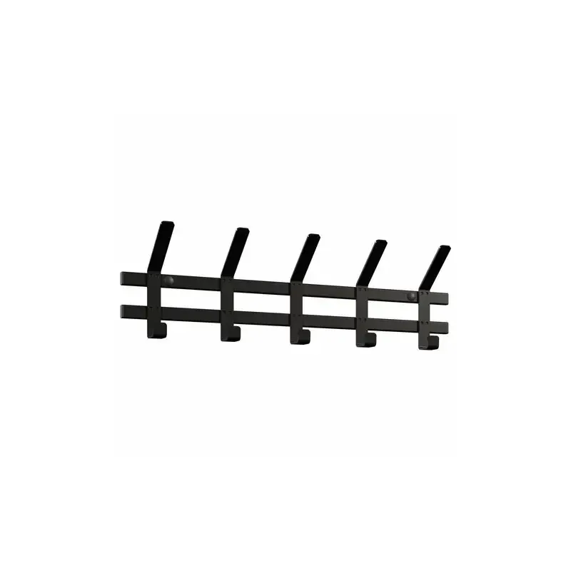 Вешалка настенная "Торонто-5", 168х580х85 мм, 5 крючков, металл, черная, ВНТ5 Ч главное фото