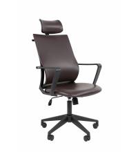 Кресло руководителя Chairman 545 Россия экокожа коричневый
