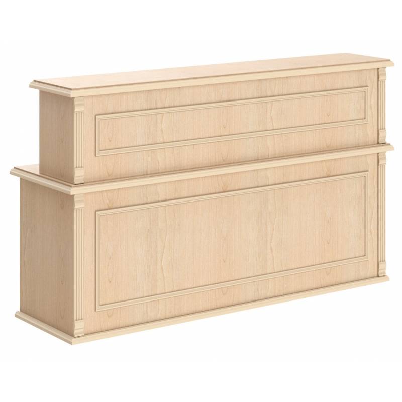 Стойка рецепция RMS 200 Бук Тиара 2000х600х1200 главное фото